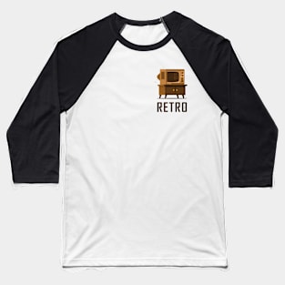 Retro TV Baseball T-Shirt